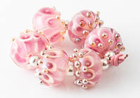 Lampwork Dahlia Bead Set alternative view 2