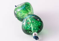 Green Lampwork Beads alternative view 1