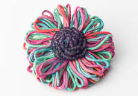 Beaded Flower Brooch