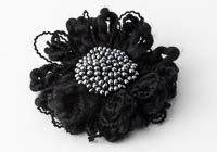 Beaded Flower Brooch