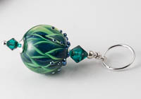 Dahlia Lampwork Pendant alternative view 1