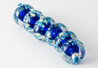 Blue Lampwork Beads alternative view 2