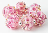 Lampwork Dahlia Bead Set alternative view 2