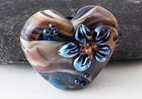 Lampwork Heart Bead