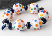 Spotty Lampwork Beads alternative view 1