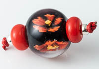 Lampwork Murrini Flower Bead alternative view 2