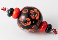 Lampwork Murrini Flower Bead alternative view 1