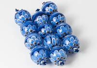 Lampwork Dahlia Beads alternative view 2