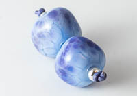Blue and Purple Lampwork Beads alternative view 1