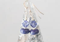 Purple Lampwork Earrings alternative view 1