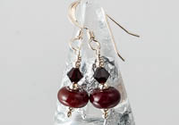 Red Lampwork Earrings alternative view 1