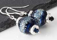 Shimmery Lampwork Earrings alternative view 1