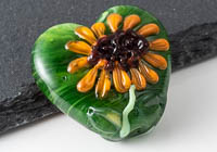 Lampwork Sunflower Bead alternative view 2