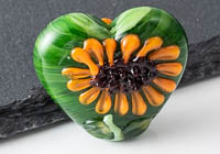 Lampwork Sunflower Bead