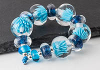 Lampwork Aster Beads alternative view 1