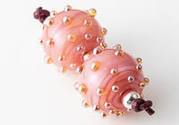 Lampwork Bumpy Bead Pair alternative view 2