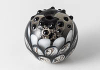 Lampwork Dahlia Bead alternative view 1