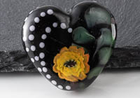 Lampwork Heart Bead alternative view 2