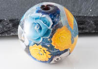 Lampwork Flowery Bead alternative view 1