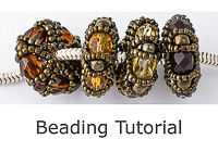 Beaded Bead Tutorial - Charm Bead