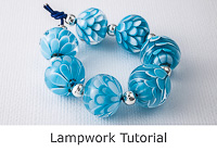 Lampwork Tutorial - Dahlia Beads